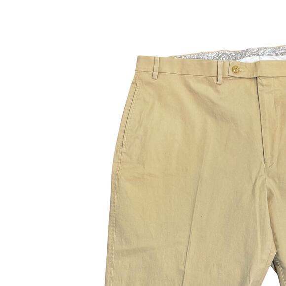 New LAUREN RALPH LAUREN Men’s Flat Front Chino Pant Sz 42 x 32 - Picture 4 of 13